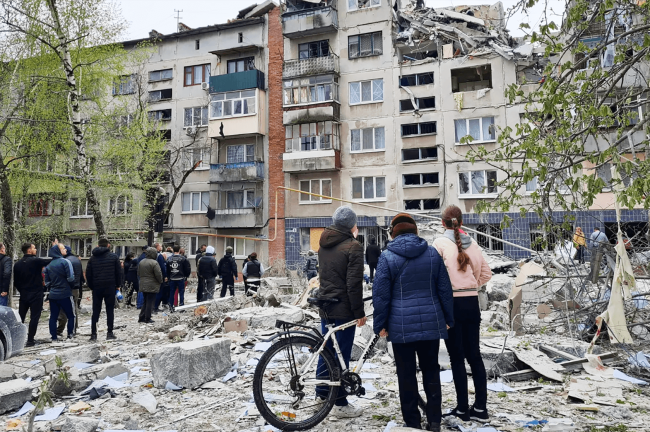Sloviansk-Ruins